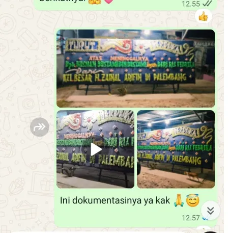 Pengiriman Papan Bunga Duka Serpong Utara