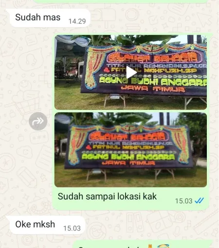 Pengiriman Papan Bunga Serpong Utara
