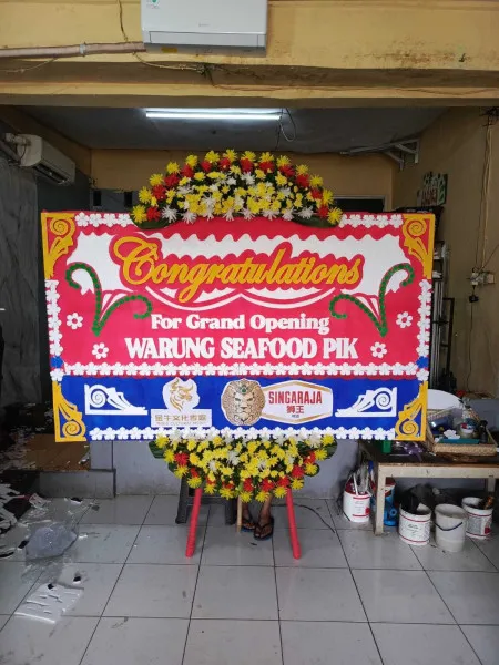 Papan Bunga Ucapan Selamat Serpong Utara