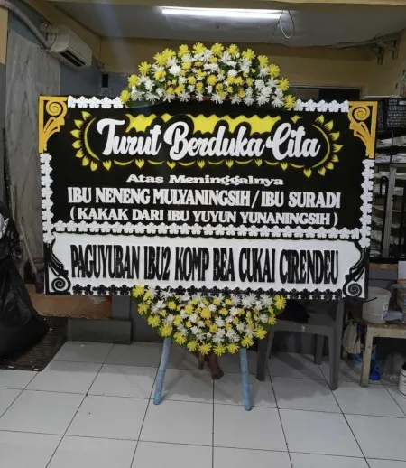 Papan Bunga Duka Serpong Utara