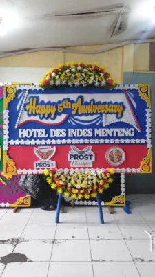 Papan Bunga di Serpong Utara